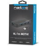 Natec Moth, rozbočovač 4x USB 3.0 HUB