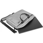 Natec Mustela taška na notebook, 15.6'' sivá