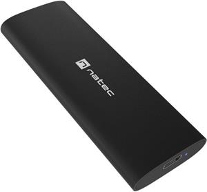 Natec RHINO, externý box pre SSD M.2 NVME LITE USB-C 3.1 Gen2, hliníkový