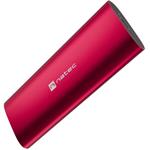 Natec Rhino, externý box pre SSD M.2 NVME LITE USB-C 3.2 Gen 2, červený