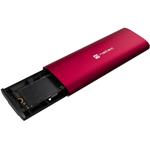 Natec Rhino, externý box pre SSD M.2 NVME LITE USB-C 3.2 Gen 2, červený