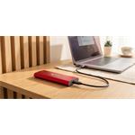 Natec Rhino, externý box pre SSD M.2 NVME LITE USB-C 3.2 Gen 2, červený