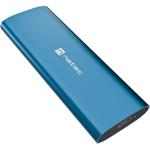 Natec Rhino, externý box pre SSD M.2 NVME LITE USB-C 3.2 Gen 2, modrý