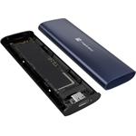Natec Rhino, externý box pre SSD M.2 NVME LITE USB-C 3.2 Gen 2, modrý