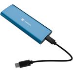 Natec Rhino, externý box pre SSD M.2 NVME LITE USB-C 3.2 Gen 2, modrý