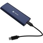 Natec Rhino, externý box pre SSD M.2 NVME LITE USB-C 3.2 Gen 2, modrý