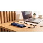 Natec Rhino, externý box pre SSD M.2 NVME LITE USB-C 3.2 Gen 2, modrý
