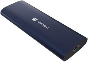 Natec Rhino, externý box pre SSD M.2 NVME LITE USB-C 3.2 Gen 2, modrý