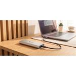 Natec Rhino, externý box pre SSD M.2 NVME LITE USB-C 3.2 Gen 2, strieborný