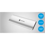 Natec Rhino, externý box pre SSD M.2 NVME LITE USB-C 3.2 Gen 2, strieborný