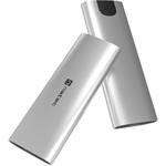 Natec Rhino, externý box pre SSD M.2 NVME LITE USB-C 3.2 Gen 2, strieborný