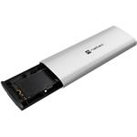 Natec Rhino, externý box pre SSD M.2 NVME LITE USB-C 3.2 Gen 2, strieborný