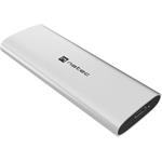 Natec Rhino, externý box pre SSD M.2 NVME LITE USB-C 3.2 Gen 2, strieborný