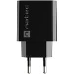 Natec RIBERA nabíjačka 20W, 1x USB-C, čierna