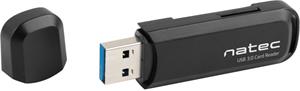 Natec Scarab 2 čítačka kariet USB 3.0 SD/micro SD, čierna