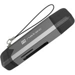 Natec SCARAB 3, čítačka kariet USB-A + USB-C 3.1 Gen 1, microSD, microSDHC, microSDXC, SD, SDHC, SDXC, T-Flash