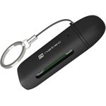 Natec SCARAB C, čítačka kariet SD/MicroSD USB 3.2 Gen 1, čierna