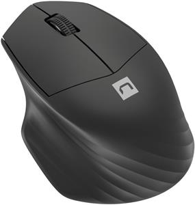 Natec Siskin 2 bezdrôtová myš, 1600 DPI, BT 5.0 + 2.4GHZ, čierna