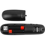 Natec WARBLER 2, bezdrôtový laserový prezentér, sivý