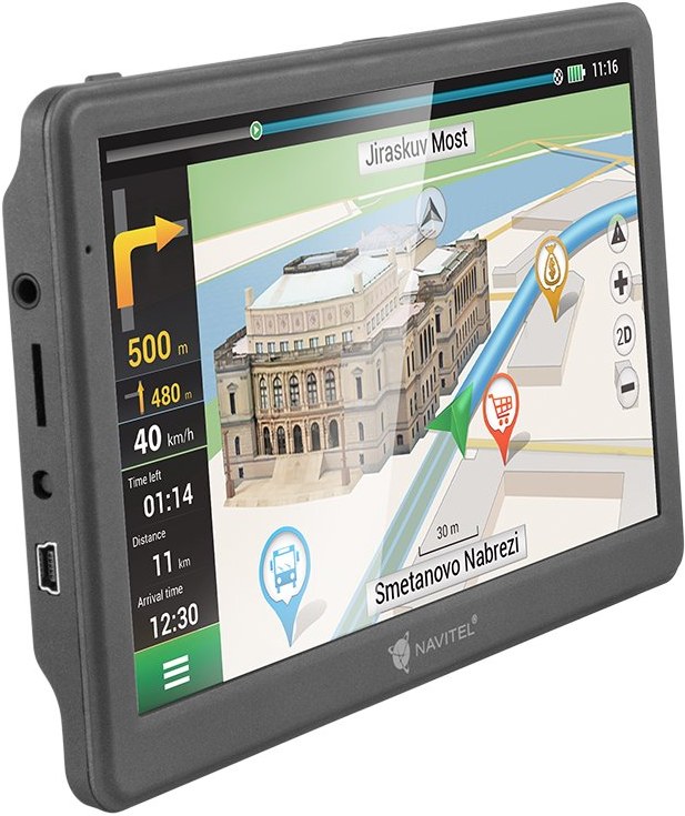 Navitel E700, rozbalené