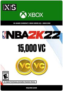 NBA 22 - 15 000 VC, pre Xbox