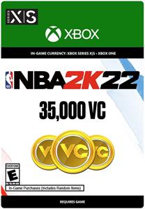 NBA 22 - 35 000 VC, pre Xbox