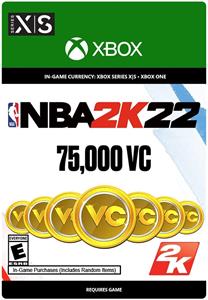 NBA 22 - 75 000 VC, pre Xbox