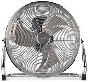 NEDIS podlahový ventilátor/ průměr 40 cm/ výkon 80 W/ 3 rychlosti/ naklápěcí/ kov