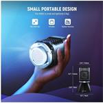 Neewer MS60C RGB trvalé štúdiové svetlo, Bowens, 8300Lux/1m, 2700-6500K, CRI97+, 65W, COB LED