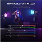 Neewer MS60C RGB trvalé štúdiové svetlo, Bowens, 8300Lux/1m, 2700-6500K, CRI97+, 65W, COB LED