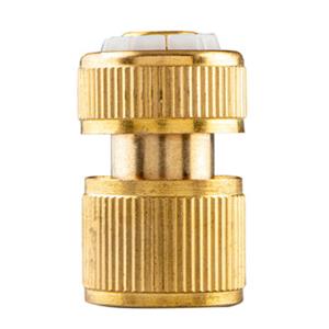 NEO TOOLS rýchlo spojka s funkciou STOP materiál mosadz, 1/2", zlatá, 15-731