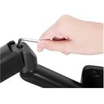 Neomounts WL70-450BL11, držiak pre monitor na stenu, 17-32", sklopný, plynový piest, čierny