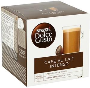 Nescafe Dolce Gusto CAFE au LAIT INTENSO, kapsule, 16 ks