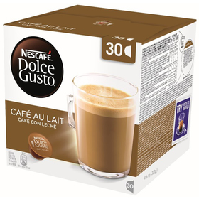 Nescafe Dolce Gusto Cafe Au Lait, kapsule 30 ks