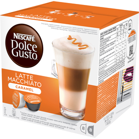 Nescafe Dolce Gusto Caramel Latte Macchiato, kapsule, 16 ks