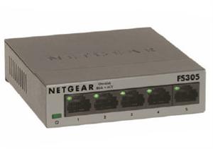 NETGEAR 5x10/100, Desktop Switch, FS305