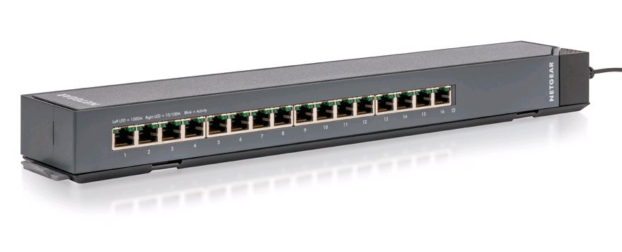 NETGEAR GSS116E, 16PT GE