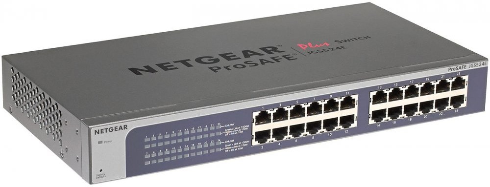 NETGEAR JGS524E, 24xGE,