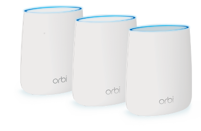 Netgear Orbi AC2200 Tri-band WiFi System, Router + 2 Satellite, RBK23