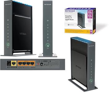 NETGEAR RM WiFi-N Gigabit router, WNR3500