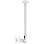 Newstar Flatscreen Plafondsteun h 79-129 cm, biela