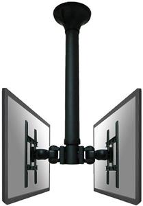 Newstar FPMA-C200D, stropný držiak pre dva monitory, TV, 10" - 40"