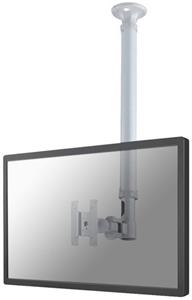 Newstar LCD ceiling mount - Silver VESA 75/100, strieborna
