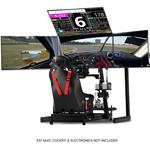 Next Level Racing ELITE Free Standing Quad Monitor Stand, samostatný stojan pre 4 monitory, čierny