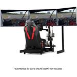 Next Level Racing ELITE Free Standing Triple Monitor Stand, samostatný stojan pre 3 monitory, čierny