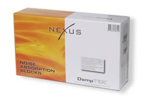 Nexus® DampTek Blocks, Noise Absorption Blocks