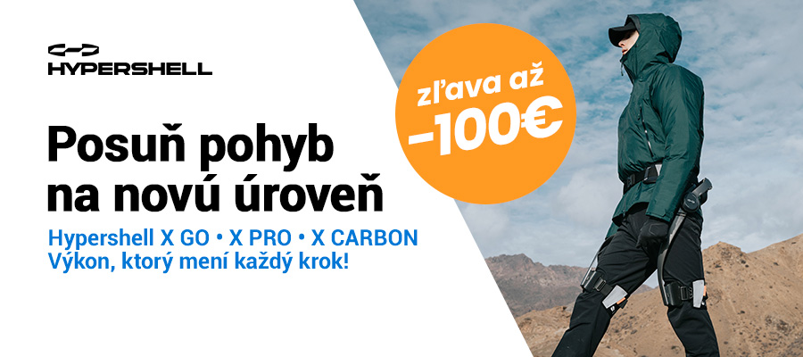 Nezmeškaj 100€ zľavu na Hypershell exoskeleton