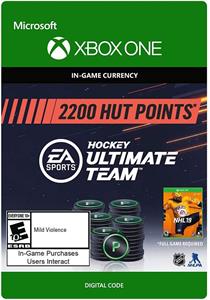 NHL 19 - Ultimate Team NHL Points 2200, pre Xbox