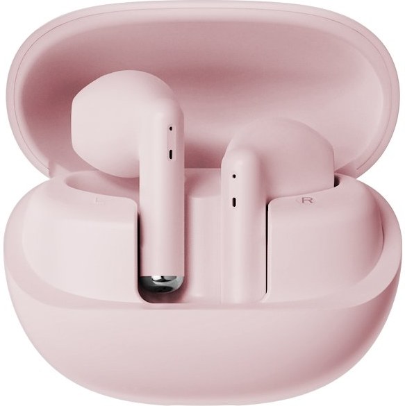 Niceboy Beans 4, bezdrôtové slúchadlá, ružové