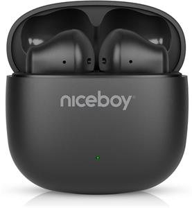 Niceboy Beans 4 POP, bezdrôtové slúchadlá, čierne